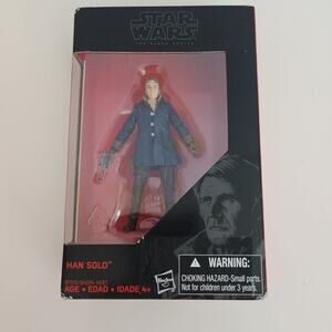 Star Wars the Black Series Force Awakens Han Solo Exclusive 3.75" Action Figure